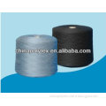 black dope dyed polyester spun yarn 18s to 40s/1